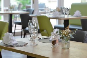 Tisch im Restaurant Hotel Stadt Hameln